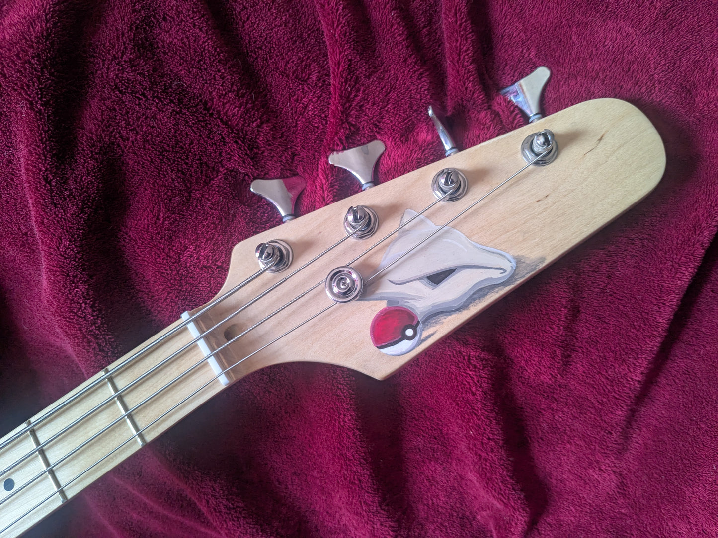 "The Cubone" Custom Painted P51 Bass