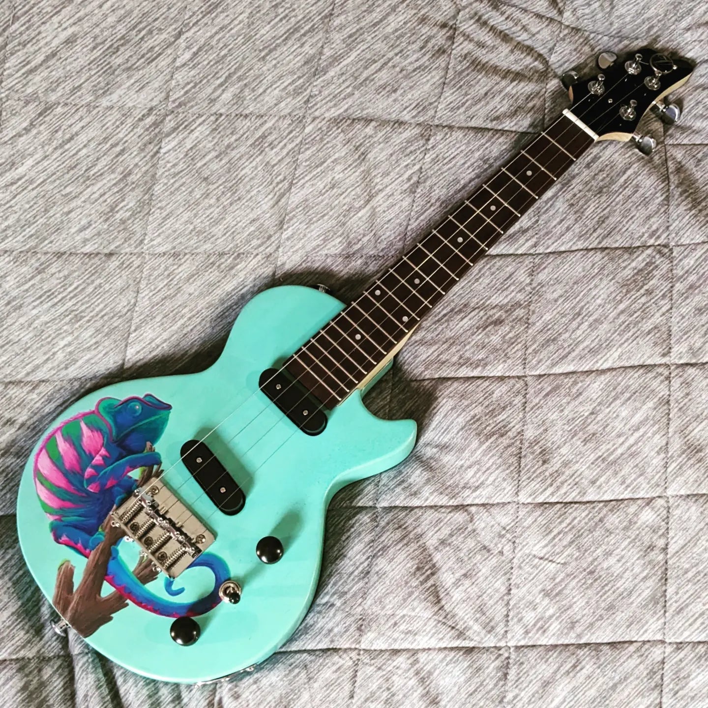 "The Chameleon" Custom Electric Tenor Ukelele
