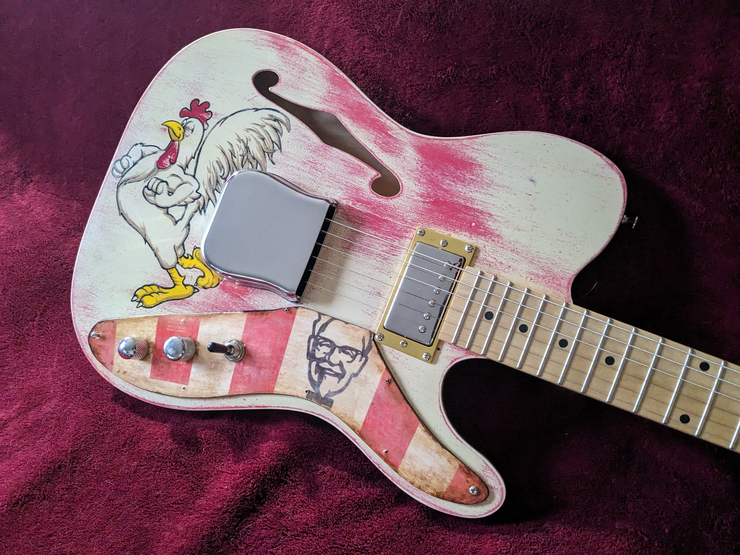 "The MotherClucker" Thinline Telecaster
