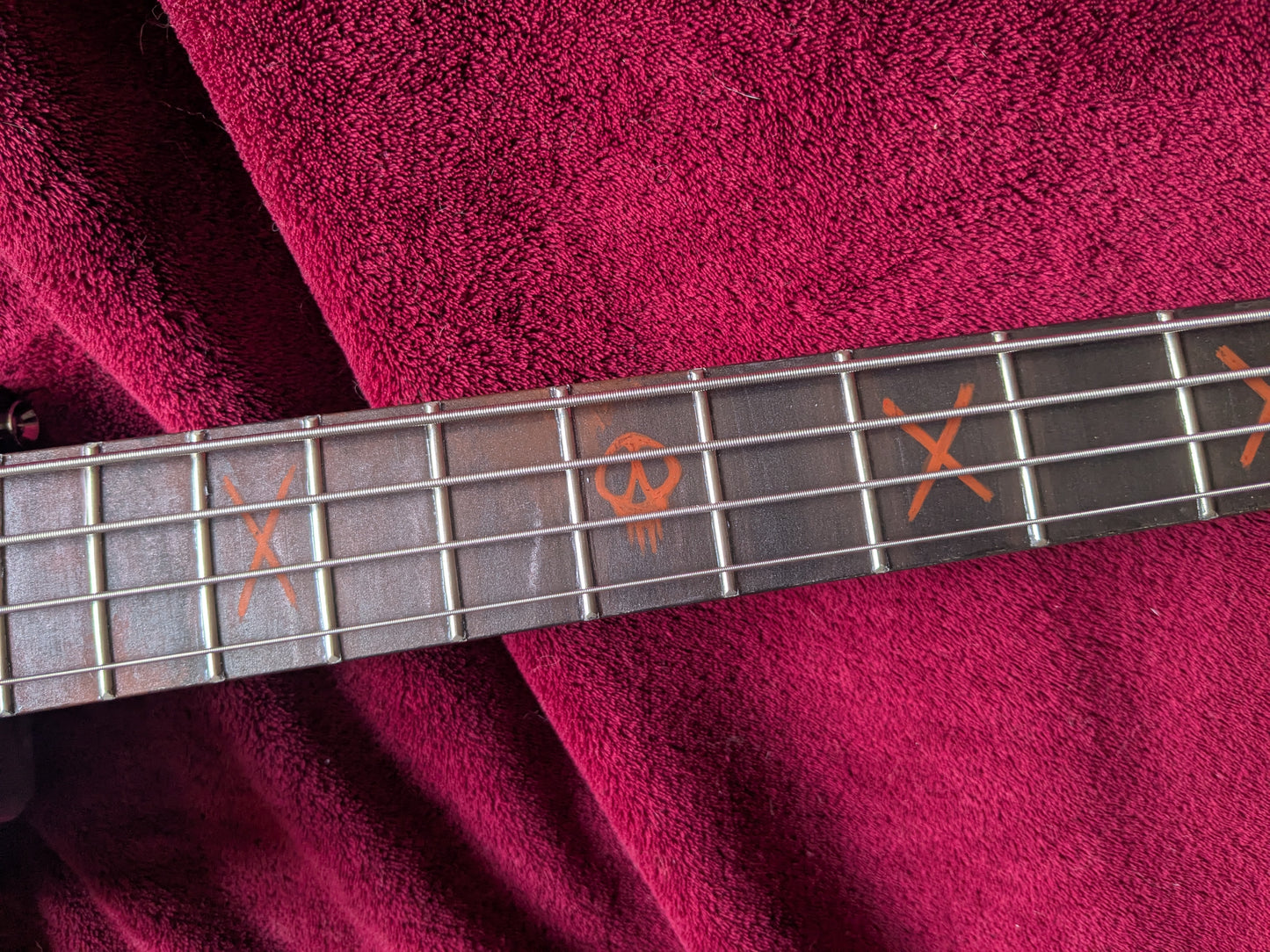 "The Guntar" Custom Made Bass Guitar