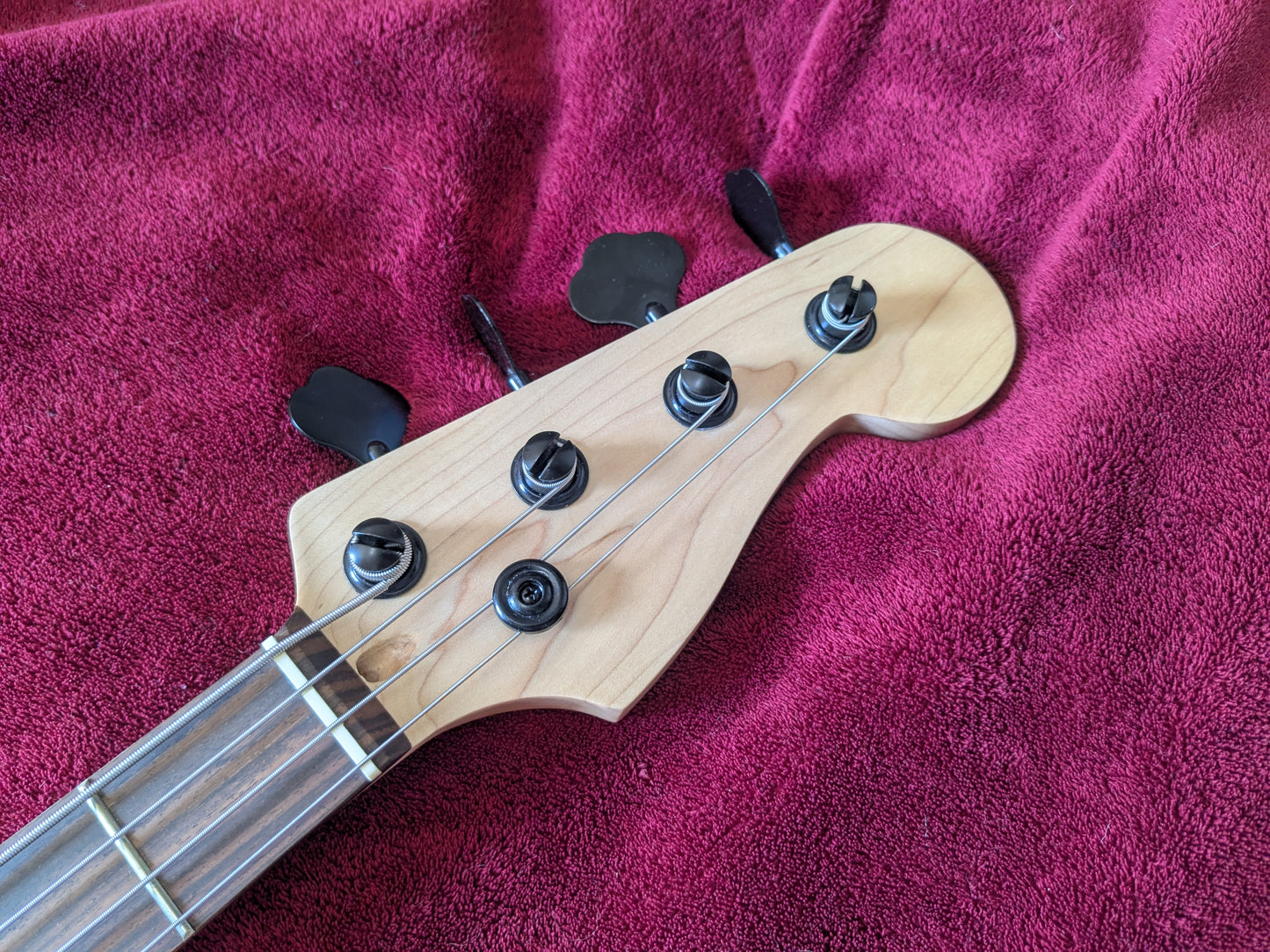 Custom Made "Rebel Rose" Bass Guitar