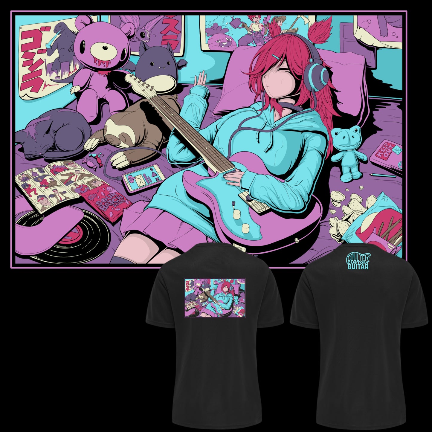 Waifu Neon Tee