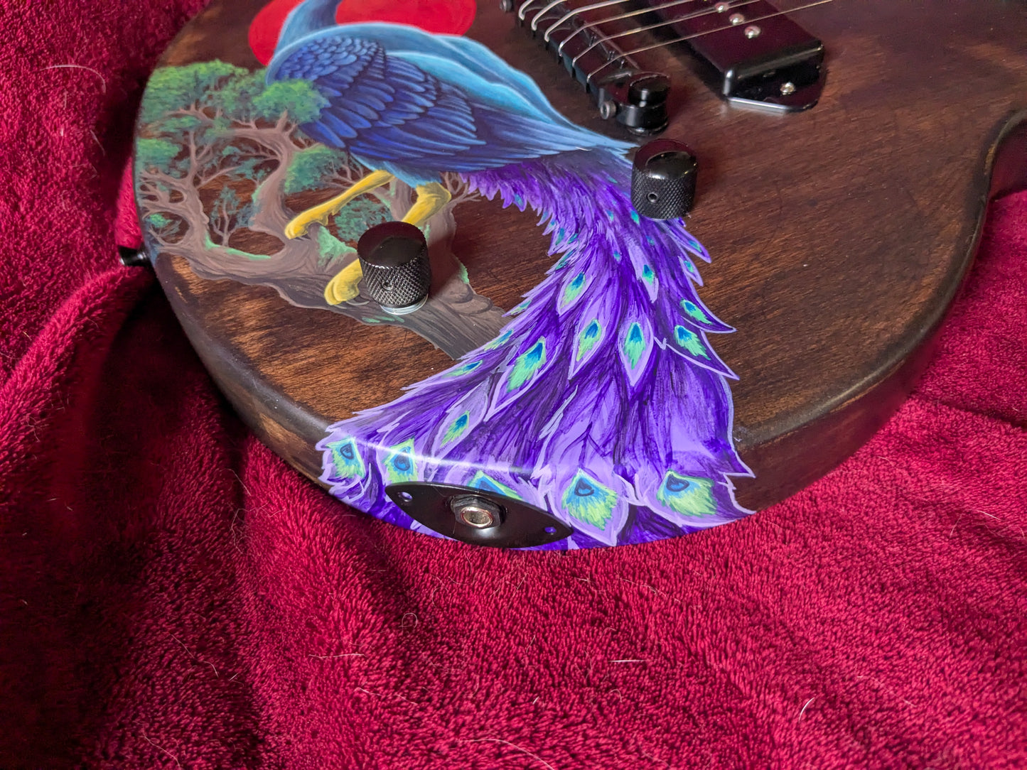 "The Peacock" Custom LP Jr. Build