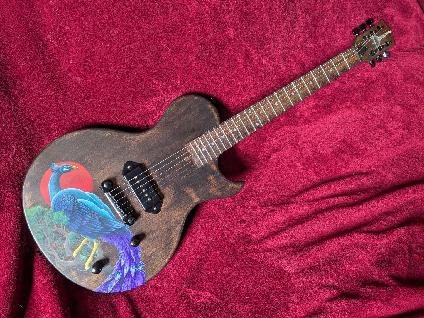"The Peacock" Custom LP Jr. Build