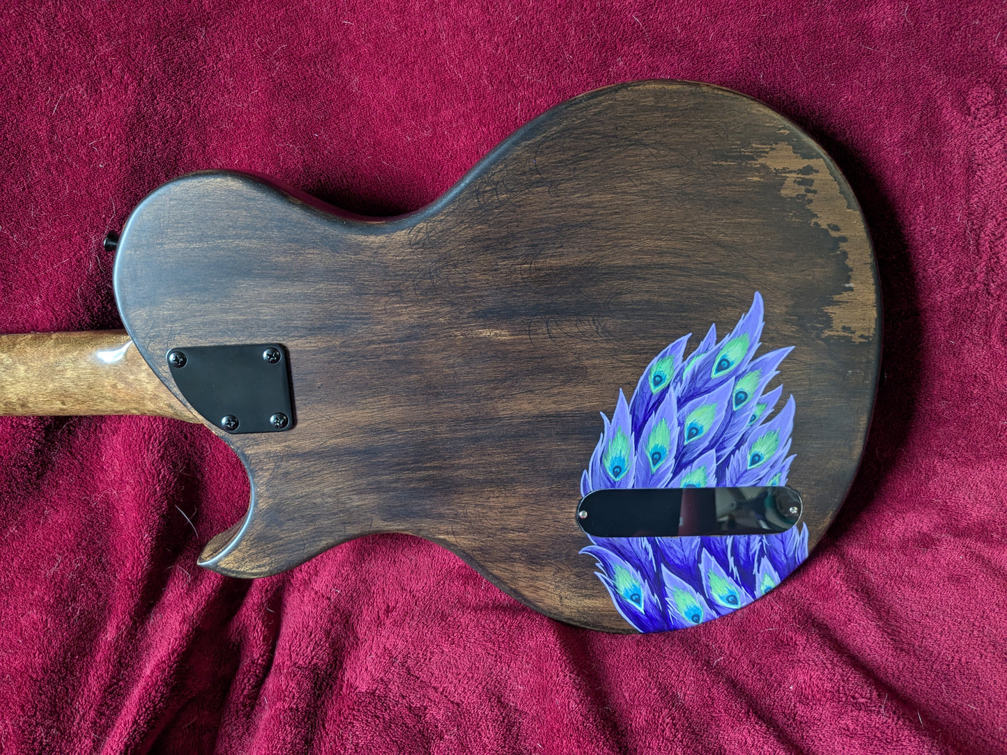 "The Peacock" Custom LP Jr. Build