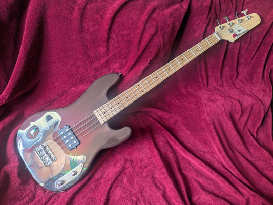 "The Cubone" Custom Painted P51 Bass