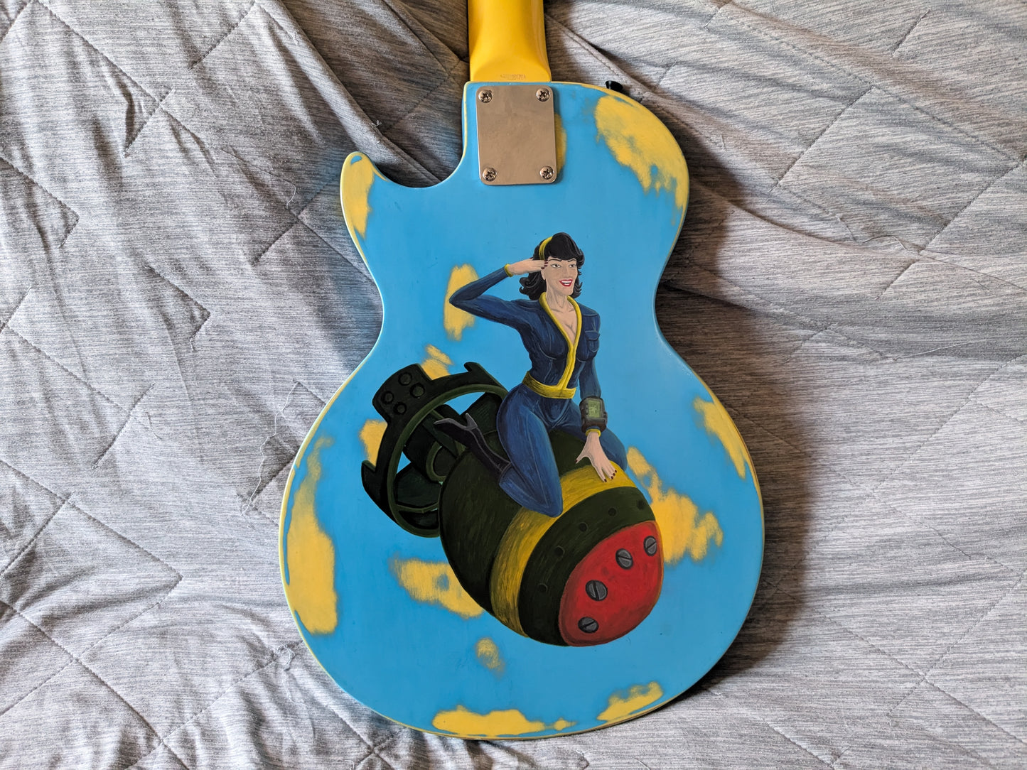 "The Vault Dweller" Custom Epiphone Melody Maker E1