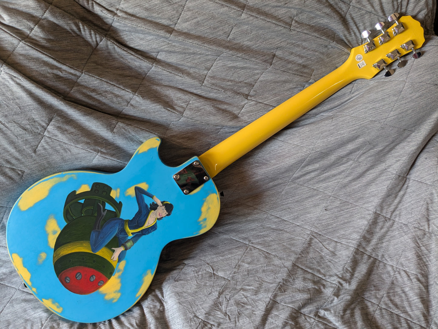 "The Vault Dweller" Custom Epiphone Melody Maker E1