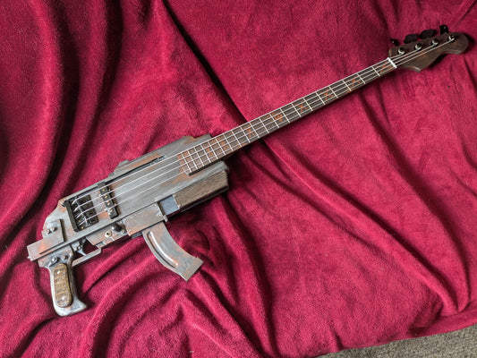 "The Guntar" Custom Made Bass Guitar