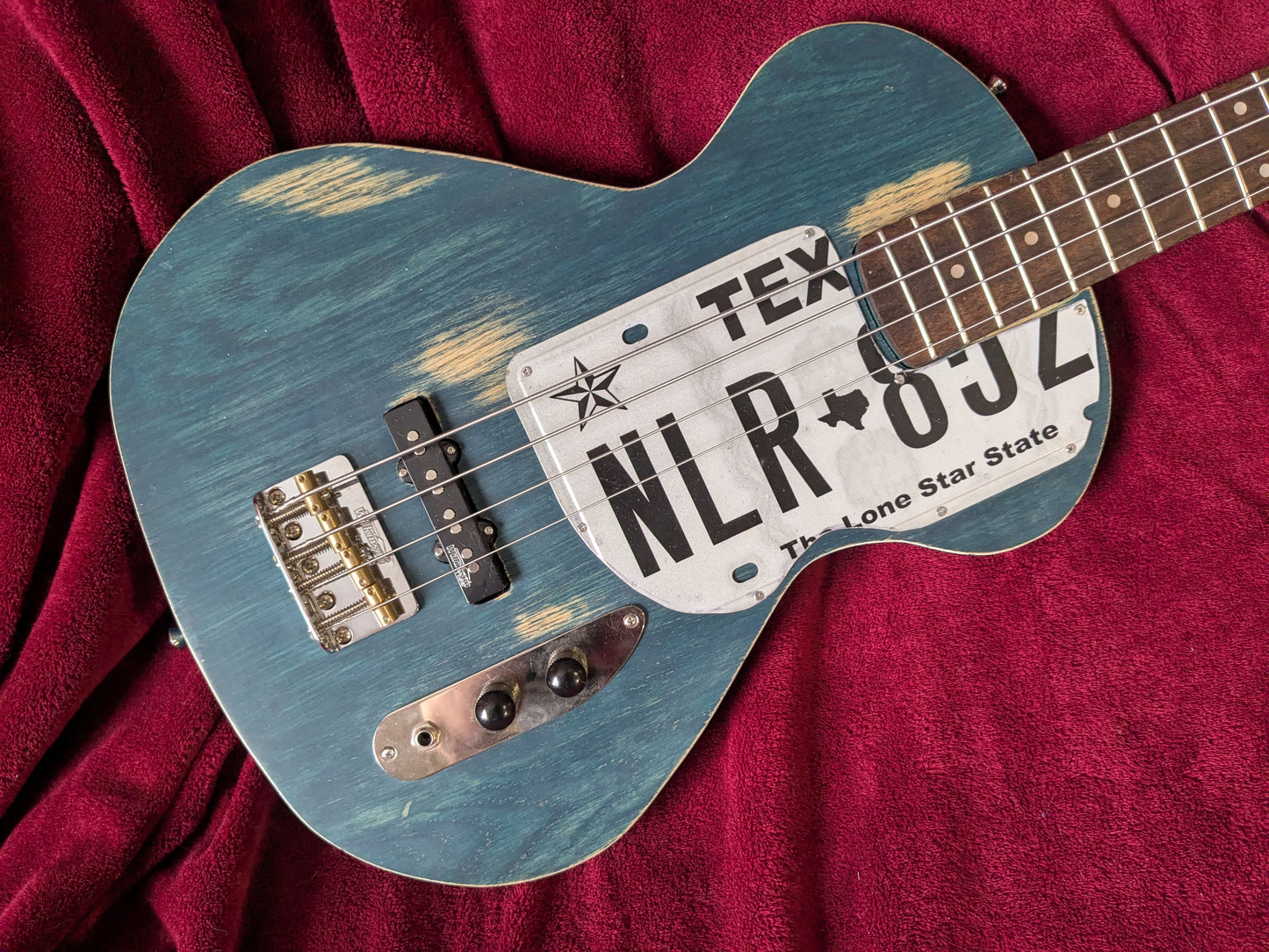 "The Texas Thumper" Handmade Bass Guitar