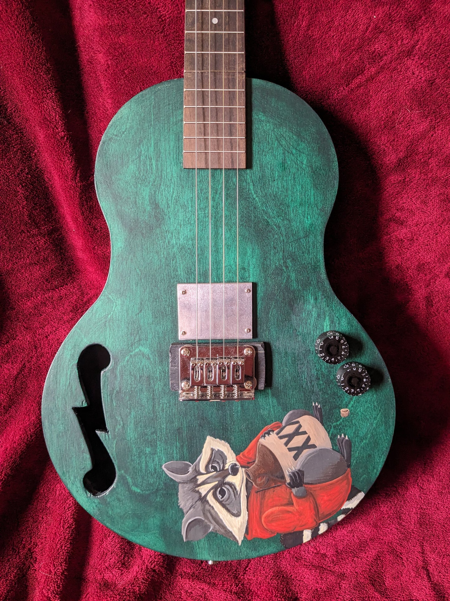 "The Moonshiner" Custom Short Scale Guitar