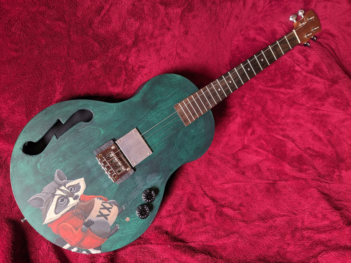 "The Moonshiner" Custom Short Scale Guitar